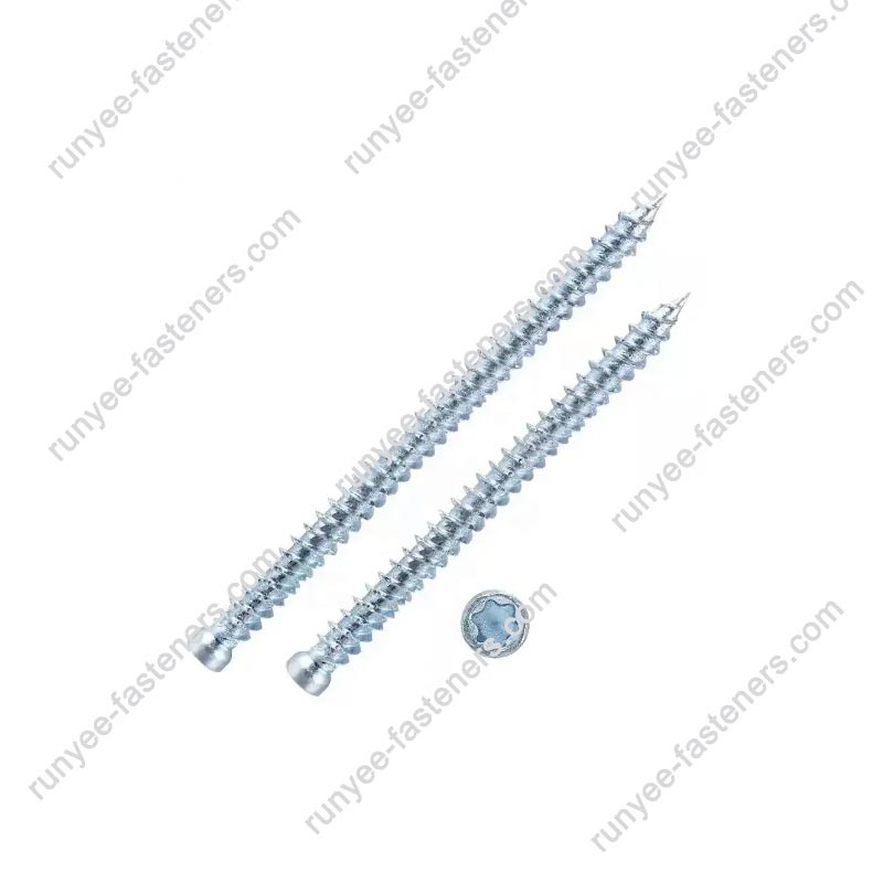 Why Choose Torx Cylinder Small Head Concrete Screw for Reliable Concrete Fastening?