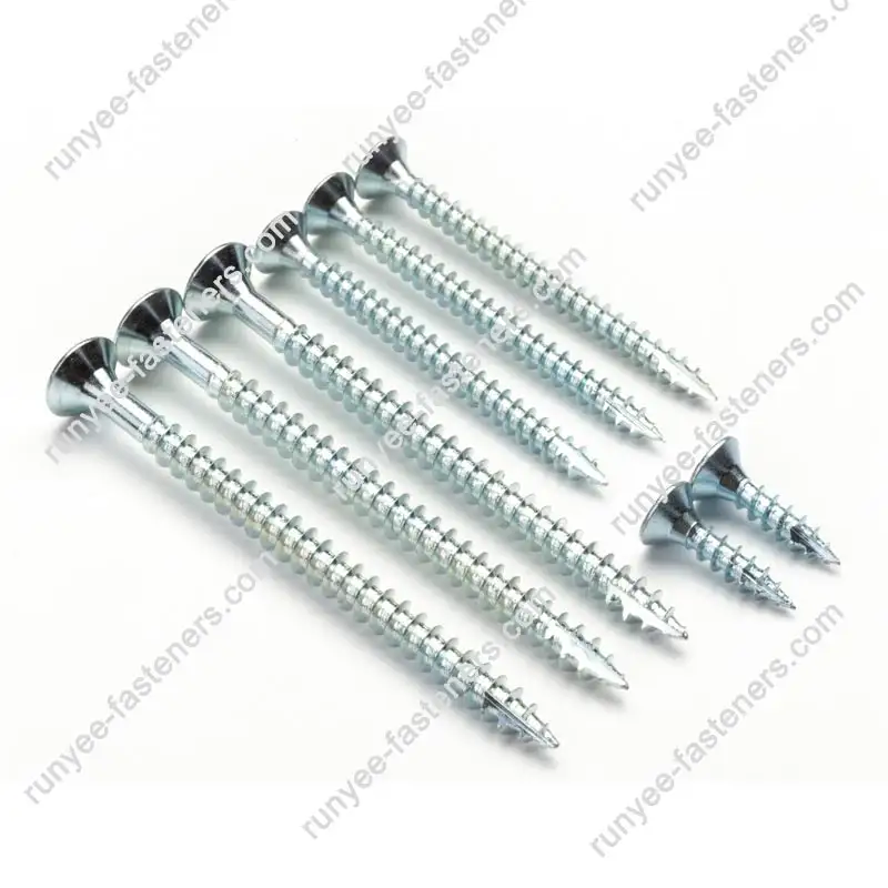 Phillips Particle Board Screws Countersunk Head