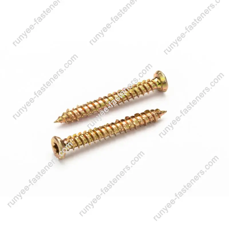 Torx Flat Head Masonry Screws For Building Projects